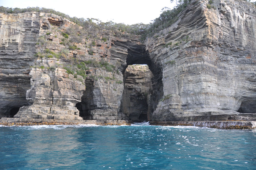 From The Boat Around  Port  Arthur