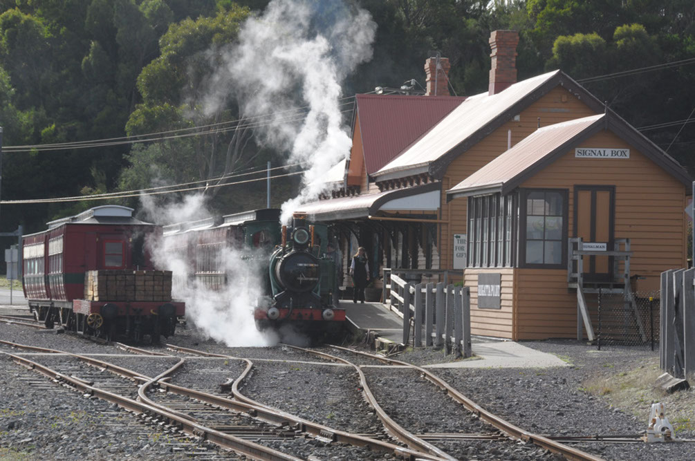 Waiting to Leave Strahan