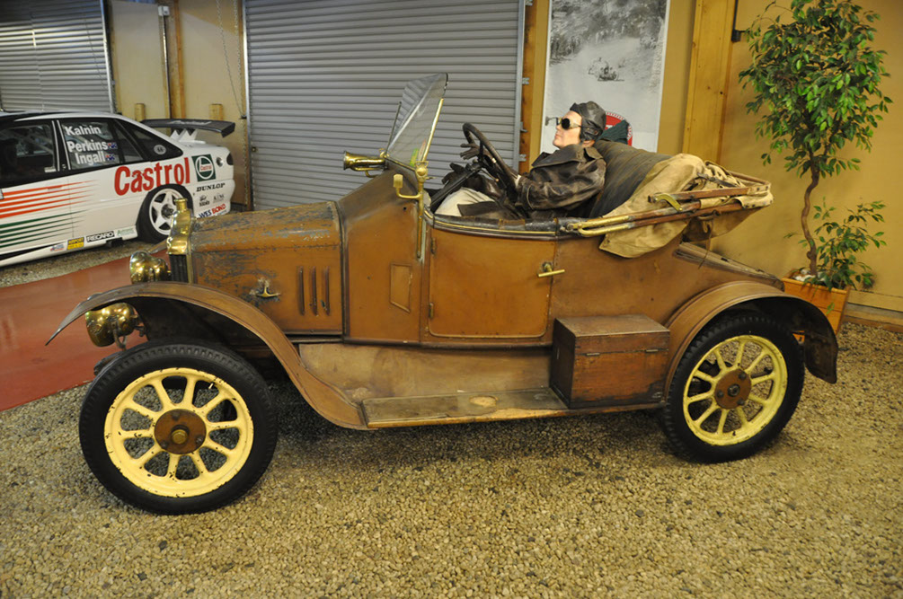 An Old Man In An Old Car