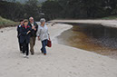 Walking on The Beach